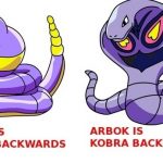 ekans and arbok