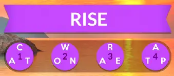wordscapes rise answers