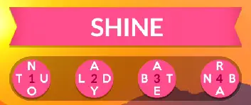 wordscapes shine answers