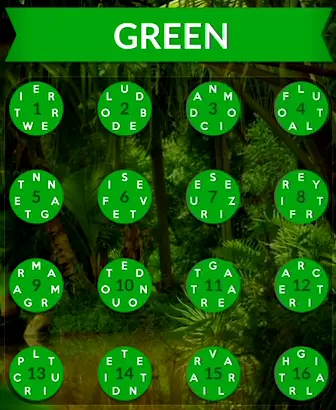 The green answers