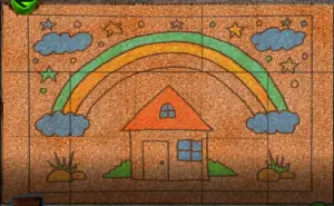the secret of hollywood motel rainbow picture puzzle