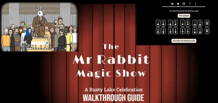 Mr Rabbit Magic Show Walkthrough