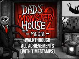 dads monster house 2 walkthrough