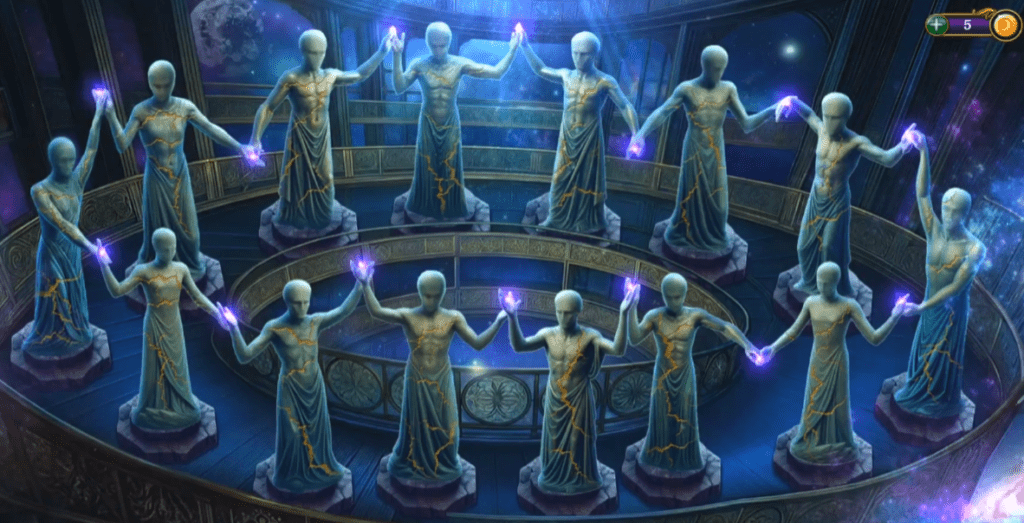 icebound secrets 3 chapter 4 statues puzzle