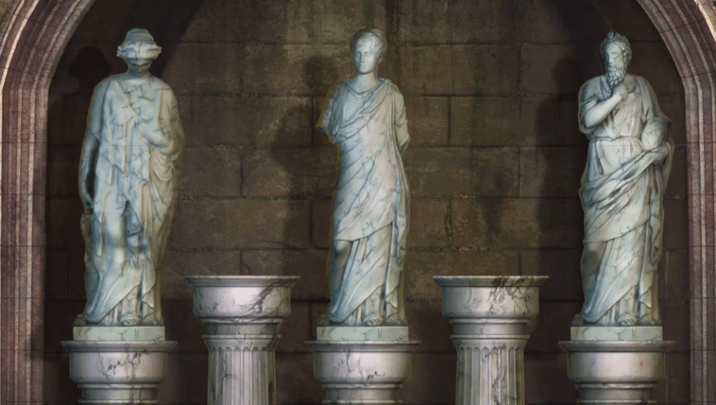 tricky-doors-23-statues-puzzle